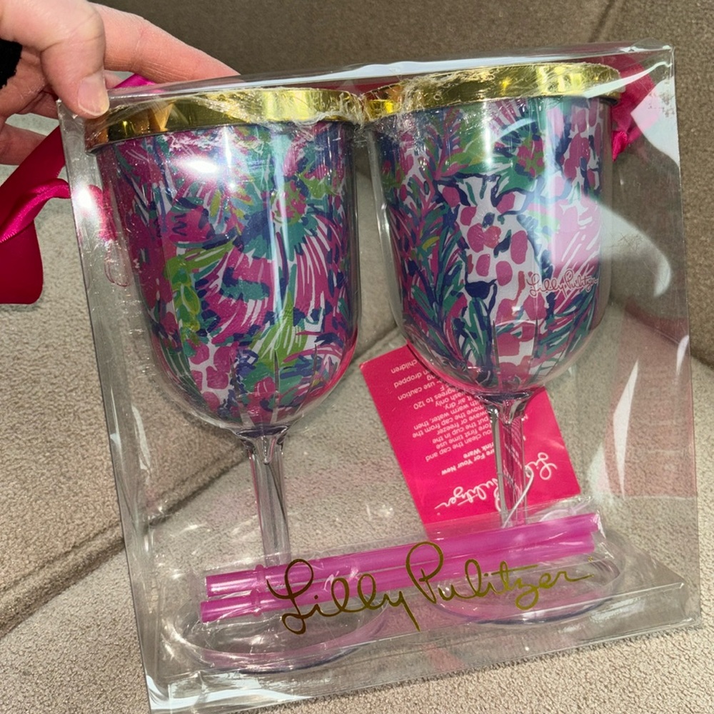 Lilly Pulitzer plasticware